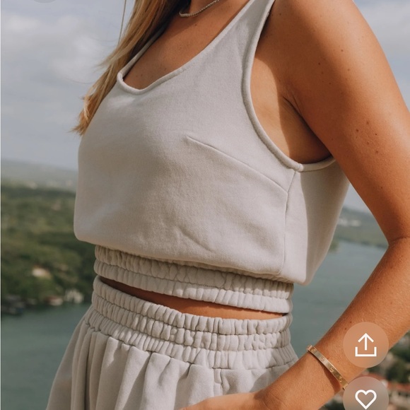 DAILY DRILLS SWEATSHIRT TANK IN CONGRESS - Picture 1 of 4